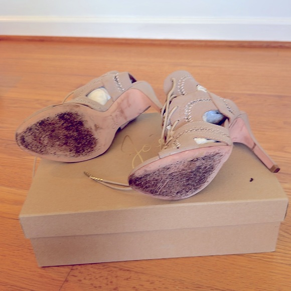 JOIE REMY GLADIATOR HEELS 8M - Picture 7 of 8